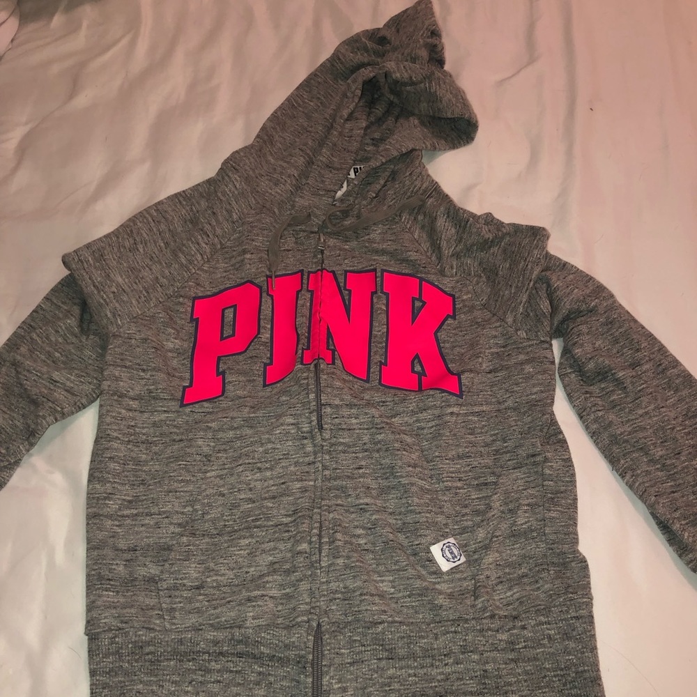 PINK zip-up jacket!